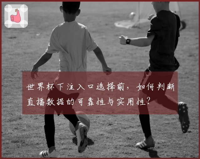 世界杯下注入口选择前，如何判断直播数据的可靠性与实用性？