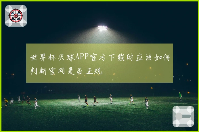 世界杯买球APP官方下载时应该如何判断官网是否正规