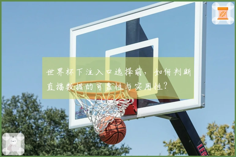 世界杯下注入口选择前，如何判断直播数据的可靠性与实用性？